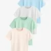 Next SHORT SLEEVES 4 PACK STANDARD - T-Shirt Basic - Pastel -Oberbekleidung Verkäufe 40291a1a7c0e4c45a6ff5ebc4fe38eb0