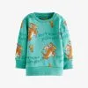 Next ZOG ALL-OVER PRINTED LONG SLEEVE - Sweatshirt - Green -Oberbekleidung Verkäufe 41459b440d9c4d7c94f58d5e7e00bc56 1