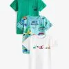 Next SHORT SLEEVE CHARACTER 3 PACK - T-Shirt Print - Blue Green Diggers -Oberbekleidung Verkäufe 4311b8c3264a403286bb08c9b898acd8