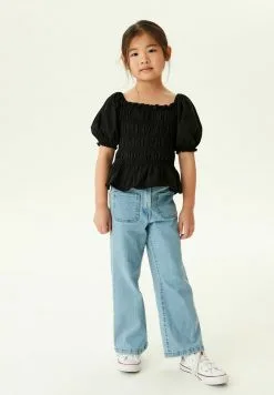 Next SHIRRED PUFF SLEEVE - Bluse - Black -Oberbekleidung Verkäufe 457e533d7ef1427aab26d957a13c60c8 1