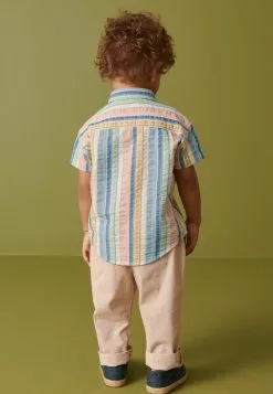 Next SHORT SLEEVE VERTICAL STRIPE - Hemd - Rainbow -Oberbekleidung Verkäufe 4823c6bb71dd448d89736a2e1faaca1d