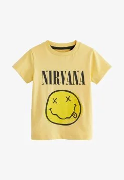 Next SHORT SLEEVE LICENSE STANDARD - T-Shirt Print - Yellow Nirvana -Oberbekleidung Verkäufe 49a2cbc2bcba44ccb6d3b11155d46f43