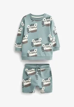 Next ALL OVER PRINT AND SET - Sweatshirt - Blue Zebra -Oberbekleidung Verkäufe 4ae4fcdab72d4aa78e466437df77873a
