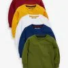 Next FIVE PACK - Langarmshirt - Multi-coloured -Oberbekleidung Verkäufe 4b45eb8b5eb34db8b310f2392b88ffe4
