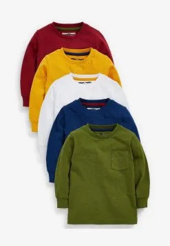 Next FIVE PACK - Langarmshirt - Multi-coloured