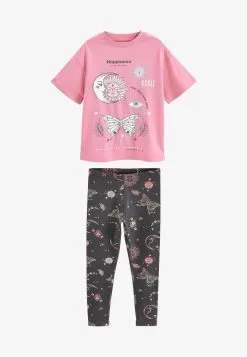 Next SET STANDARD - Leggings - Hosen - Ecru Brown Animal Sequin Star -Oberbekleidung Verkäufe 4b4fb1330fe94923a58d93d71bf21219
