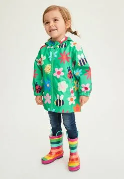 Next SHOWER RESISTANT PRINTED STANDARD - Regenjacke / Wasserabweisende Jacke - Green