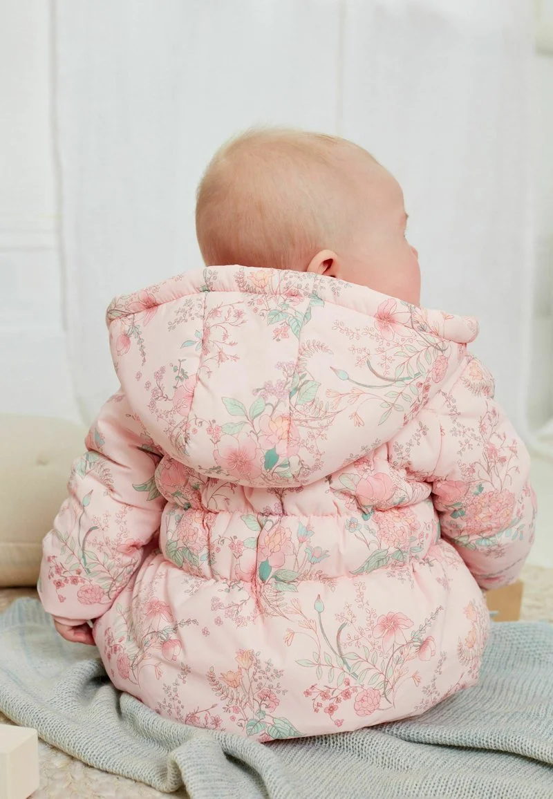 Next PADDED - Wintermantel - Pink Floral 4 Next PADDED - Wintermantel - Pink Floral – Bild 2