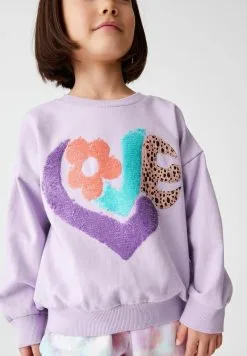 Next CREW - Sweatshirt - Purple