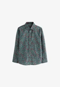 Next LONG SLEEVE SIGNATURE STANDARD - Hemd - Blue