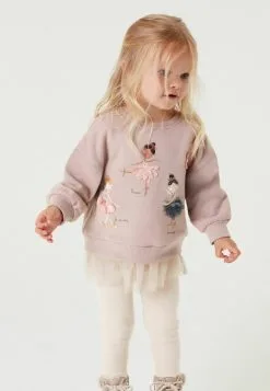 Next BALLERINA SET - Sweatshirt - Pink -Oberbekleidung Verkäufe 5551faba31f74dc388485a5948159a71 1