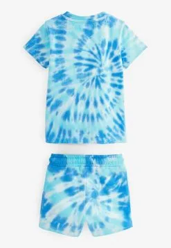 Next ALL OVER PRINTED SET STANDARD - Shorts - Blue Tie Dye -Oberbekleidung Verkäufe 555eae16721243efa1619948e616977c