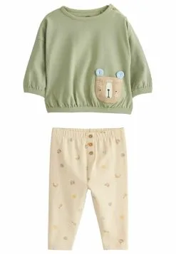 Next 4 PIECE - Leggings - Hosen - Oatmeal Bear -Oberbekleidung Verkäufe 55be6875dcaf4104bb6728ffd14a1f9c