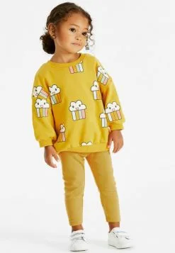 Next SET - Sweatshirt - Ochre Rainbows