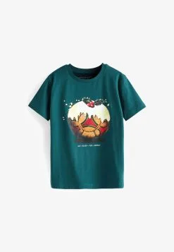 Next MATCHING FAMILY FOOTBALL CHRISTMAS PUDDING STANDARD - T-Shirt Print - Grey -Oberbekleidung Verkäufe 577b1210101d4ee3bab451d980b75f44