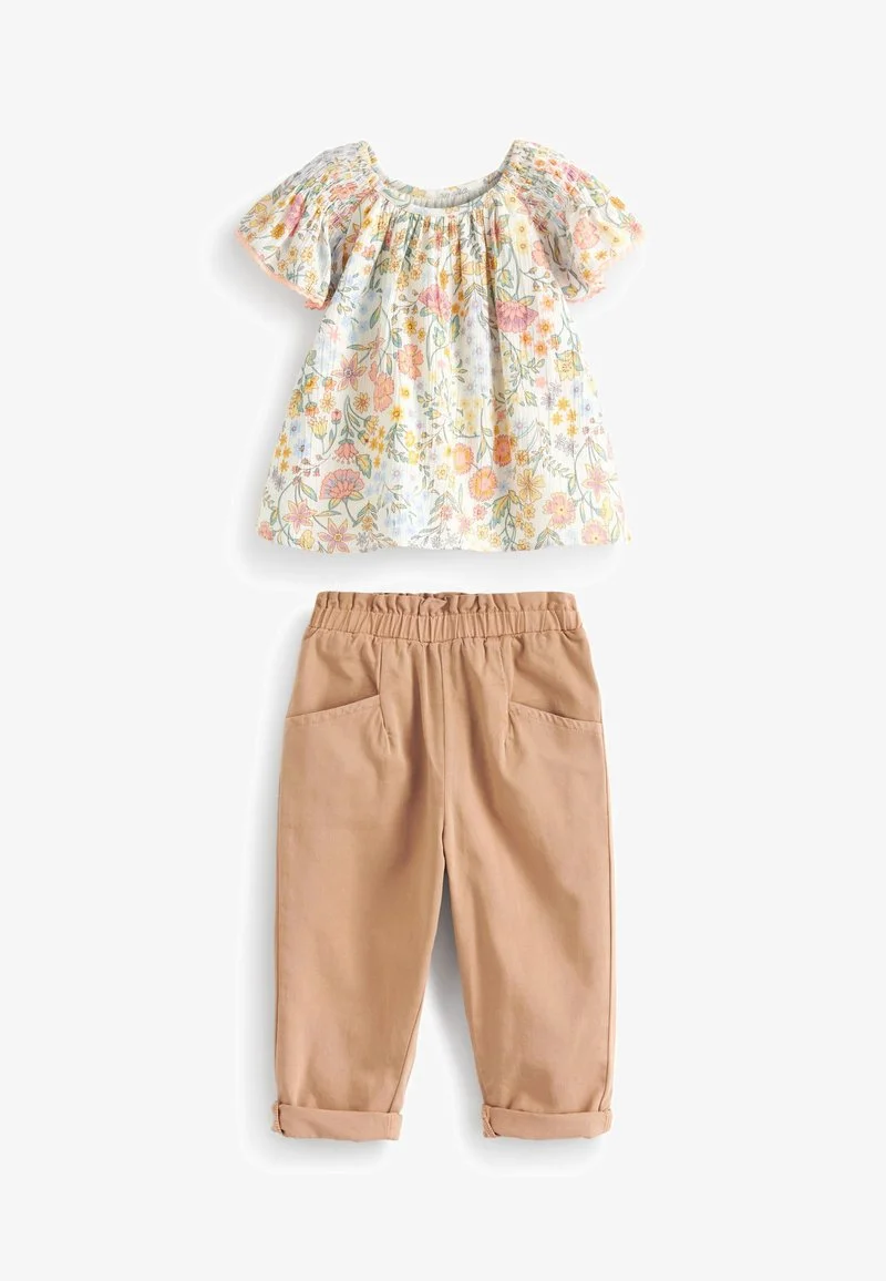 Next 2 PIECE SET STANDARD - Jeans Relaxed Fit - Natural 7 Next 2 PIECE SET STANDARD - Jeans Relaxed Fit - Natural – Bild 5