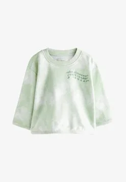 Next WITH EMBROIDERED GRAPHIC STANDARD - Sweatshirt - Green -Oberbekleidung Verkäufe 5a27a2cf631d4ac5bb8b011ac0c44f5c