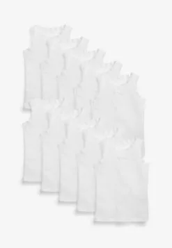 Next 10 PACK - Top - White -Oberbekleidung Verkäufe 5b261f0331214bf8b3f8d9cf78b76570