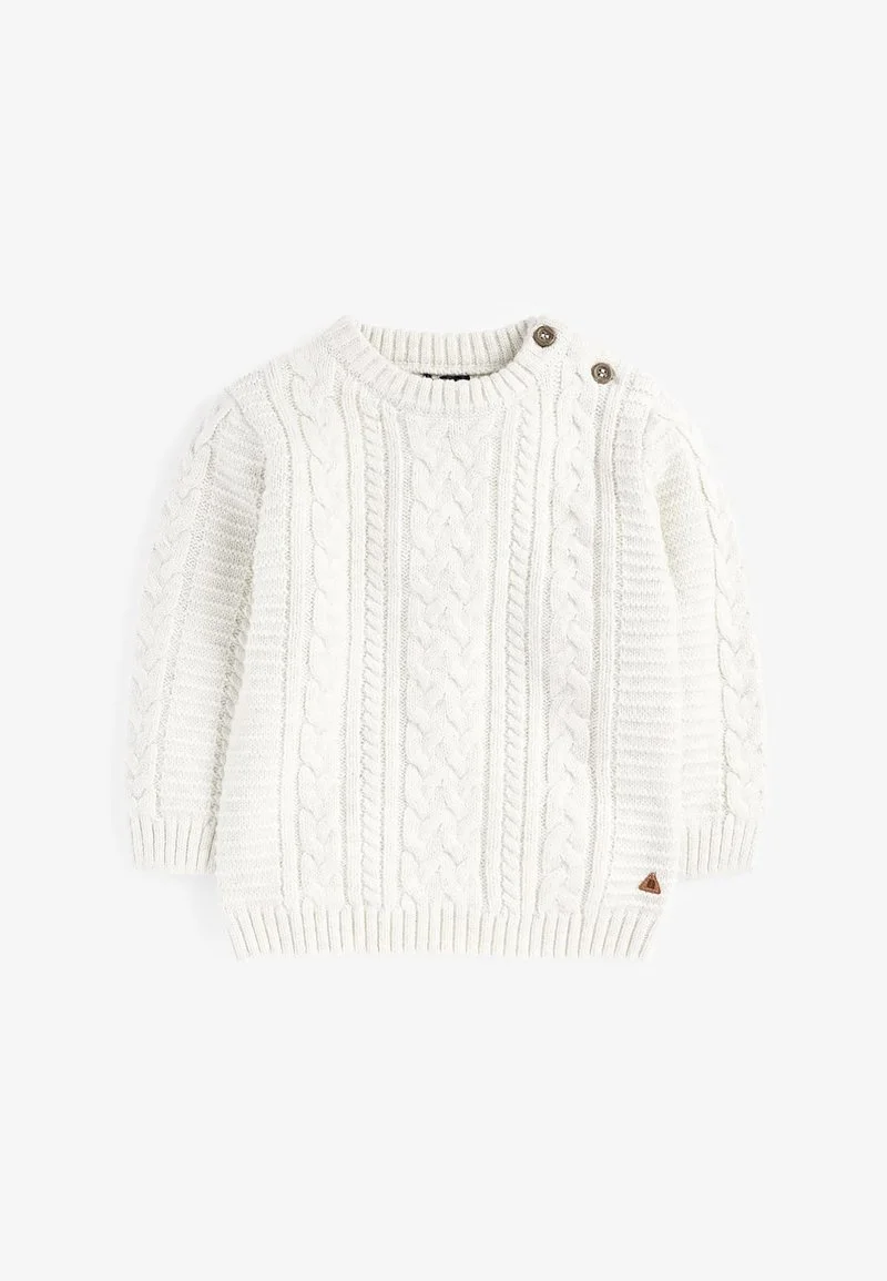 Next CREW - Strickpullover - Off-white 6 Next CREW - Strickpullover - Off-white – Bild 4