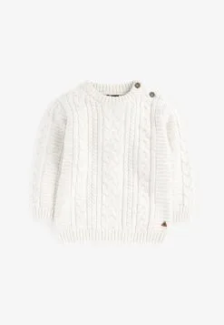Next CREW - Strickpullover - Off-white