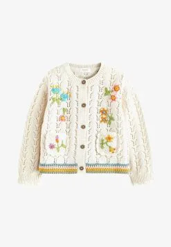 Next FLORAL EMBROIDERED - Strickjacke - Cream 10 Next FLORAL EMBROIDERED - Strickjacke - Cream -Oberbekleidung Verkäufe 5bcba52634784345a992fdaed32fe7f5