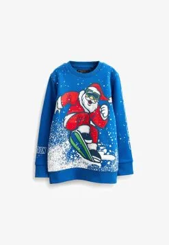 Next CHRISTMAS SLOGAN - Sweatshirt - Black -Oberbekleidung Verkäufe 5e5535f0fa7448039fb46846ffd01428