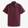 Next SHORT SLEEVE STANDARD - Hemd - Purple