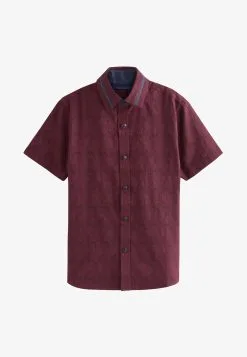 Next SHORT SLEEVE STANDARD - Hemd - Purple