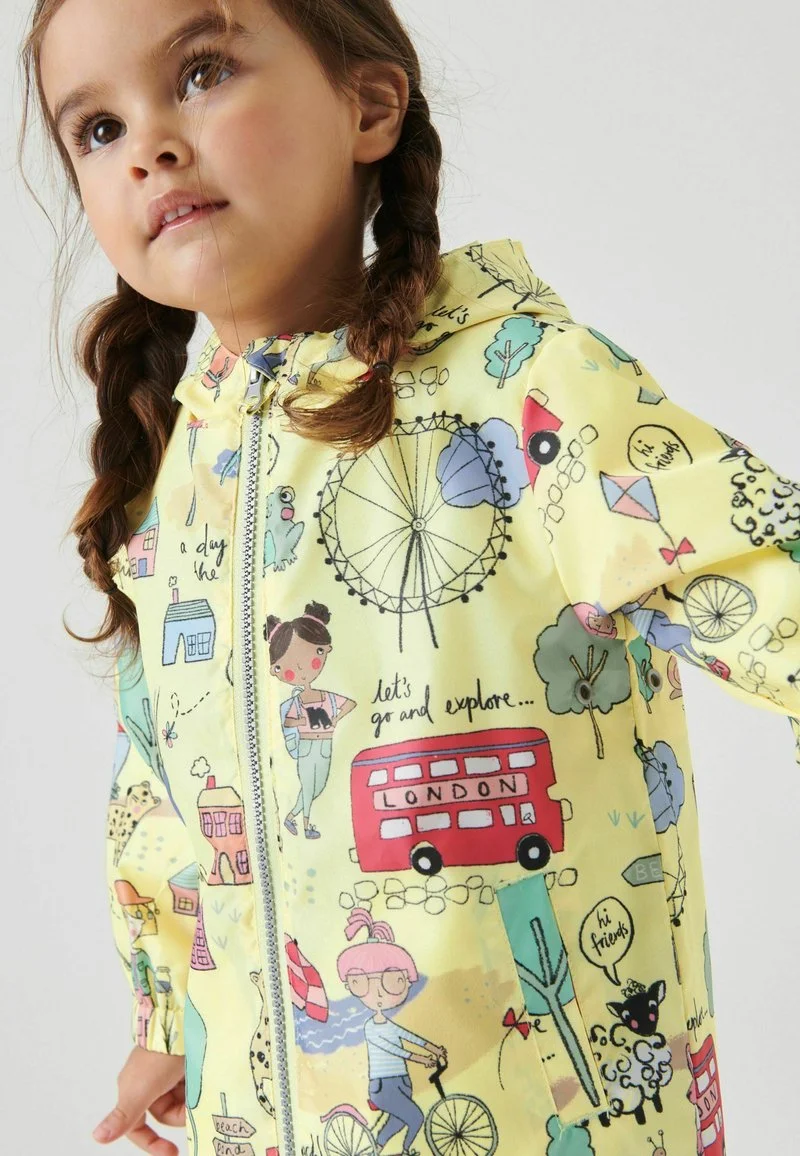 Next SHOWER RESISTANT PRINTED STANDARD - Regenjacke / Wasserabweisende Jacke - Yellow 5 Next SHOWER RESISTANT PRINTED STANDARD - Regenjacke / Wasserabweisende Jacke - Yellow – Bild 3