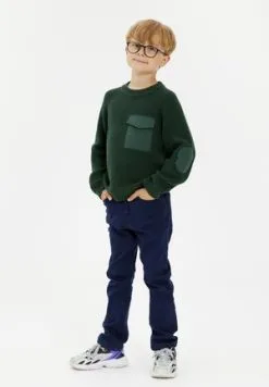 Next UTILITY CREW STANDARD - Strickpullover - Khaki Green -Oberbekleidung Verkäufe 64042c2eaabf49f19b28d1f1d89b437a