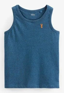 Next 3 PACK TEXTURED MARL STAG EMBROIDERED - Top - Blue/grey -Oberbekleidung Verkäufe 64704dfe482746ab8be902c88b241006