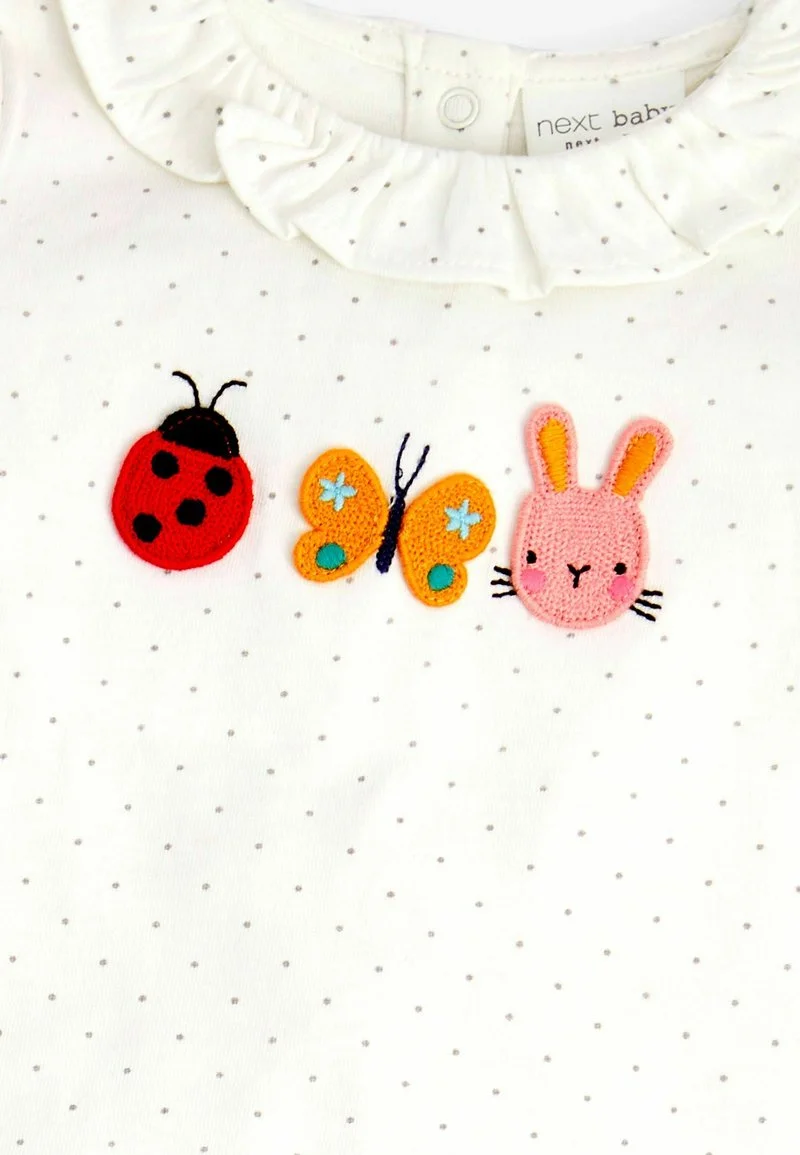 Next SET (0MTHS-3YRS) - Leggings - Hosen - White And Blue Floral Character 8 Next SET (0MTHS-3YRS) - Leggings - Hosen - White And Blue Floral Character – Bild 6