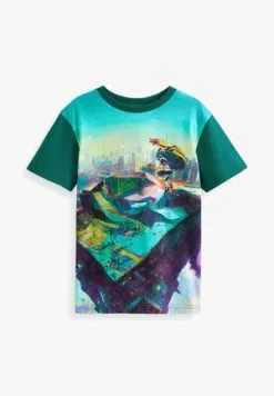 Next 3D FOOTBALL STADIUM - T-Shirt Print - Blue -Oberbekleidung Verkäufe 64ffc1198ee3478d85174bbc922801ce 1