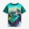Next 3D SKATEBOARD - T-Shirt Print - Teal Blue -Oberbekleidung Verkäufe 64ffc1198ee3478d85174bbc922801ce 2