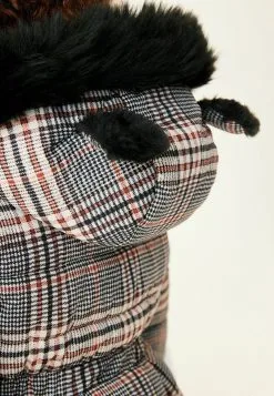 Next SHOWER RESISTANT PRINTED CHECK STANDARD - Wintermantel - Black -Oberbekleidung Verkäufe 656ca9e8ed0d4b0e9925d8fcbb246137