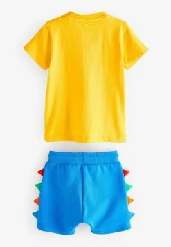Next AND SET - Shorts - Yellow/blue Appliqué Crocodile -Oberbekleidung Verkäufe 677b40ea5e3440448c943f364a51fc63