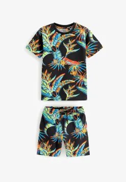 Next SET STANDARD - Shorts - Black Palm Floral -Oberbekleidung Verkäufe 67d42050baf54ce190da283e9587b243 1