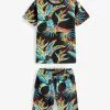 Next SET STANDARD - Shorts - Black Palm Floral