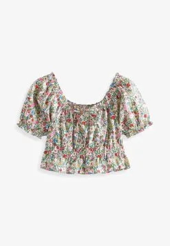 Next RUCHED STANDARD - Bluse - White Embroidered 12 Next RUCHED STANDARD - Bluse - White Embroidered -Oberbekleidung Verkäufe 689ac3b56e8a45b89109558bd5aa0d36