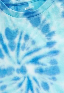 Next ALL OVER PRINTED SET STANDARD - Shorts - Blue Tie Dye -Oberbekleidung Verkäufe 689bced4087c48bfa183b98f10d5f6ed