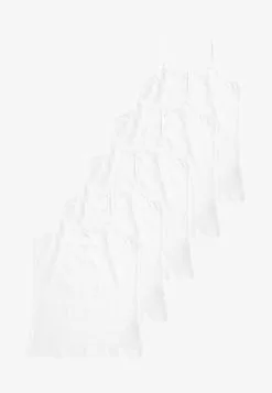Next CAMI 5 PACK - Top - White -Oberbekleidung Verkäufe 689ca03cfb204f5fbbe787b4a57a8899 1