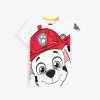 Next SHORT SLEEVE STANDARD - T-Shirt Print - Paw Patrol Marshall White