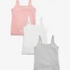 Next 3 PACK - Top - Grey, White, Pink -Oberbekleidung Verkäufe 6a307087d1a6430fb902c9e70aaae436