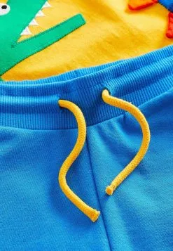 Next AND SET - Shorts - Yellow/blue Appliqué Crocodile -Oberbekleidung Verkäufe 6cca41314a8c437fb39b2351b14a0551