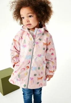 Next SHOWER RESISTANT PRINTED STANDARD - Regenjacke / Wasserabweisende Jacke - Pink