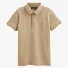 Next SHORT SLEEVE - Poloshirt - Natural -Oberbekleidung Verkäufe 6fd0494a1922465eb4ce5c3ef16afb89