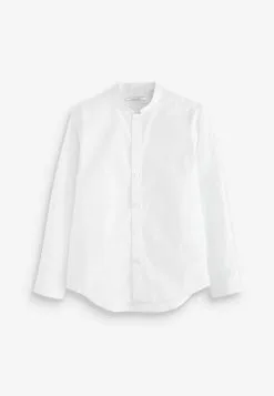 Next SET STANDARD - Weste - Neutral Brown Grandad Collar -Oberbekleidung Verkäufe 720c856098e740e6846b6761a558fb19