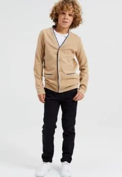 Next BUTTON THROUGH STANDARD - Strickjacke - Cream -Oberbekleidung Verkäufe 7716ff8a253c4b72b642c366b1f632ee