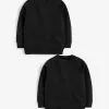 Next 2 PACK SCHOOL - Sweatshirt - Black -Oberbekleidung Verkäufe 782e28243d5c4b308fdc321e5771c6e0