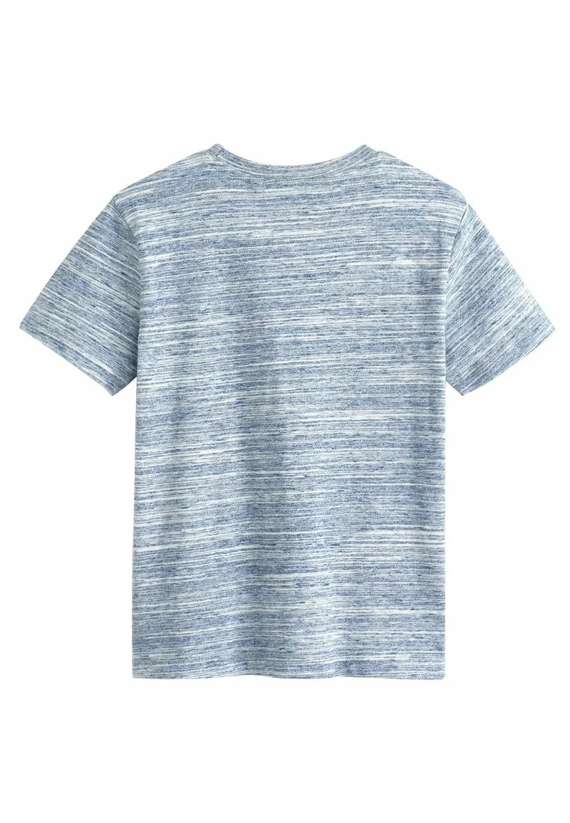 Next SHORT SLEEVES TEXTURED STANDARD - T-Shirt Basic - Blue 4 Next SHORT SLEEVES TEXTURED STANDARD - T-Shirt Basic - Blue – Bild 2